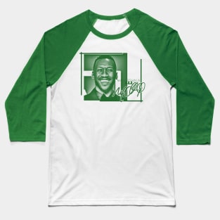 Mahershala Ali - greensolid style Baseball T-Shirt